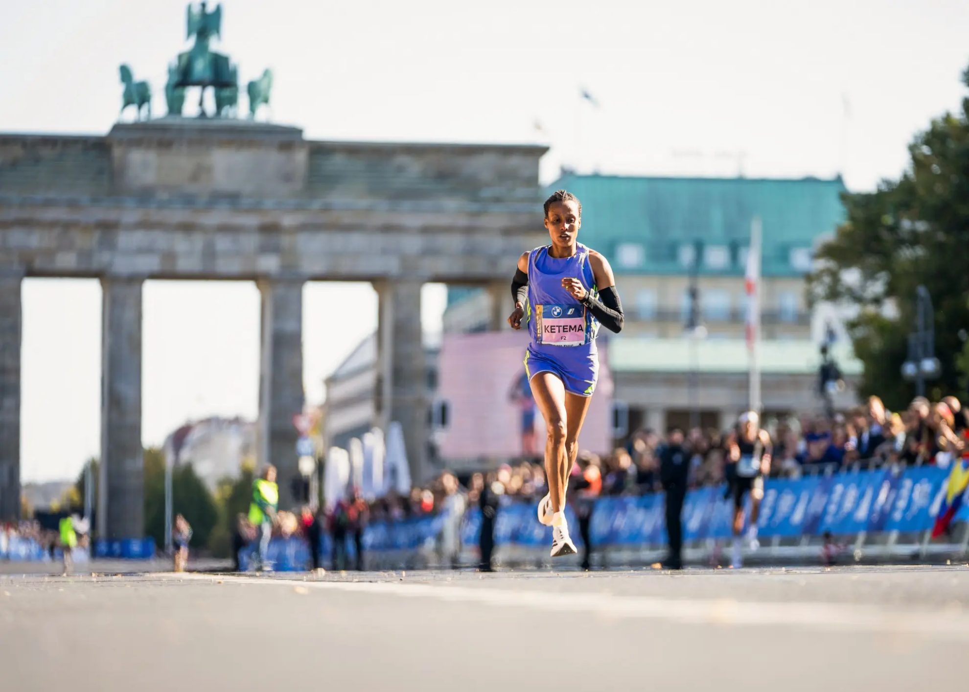 09 Tigist Ketema Credit Berlin Marathon ©Sebastian Wells