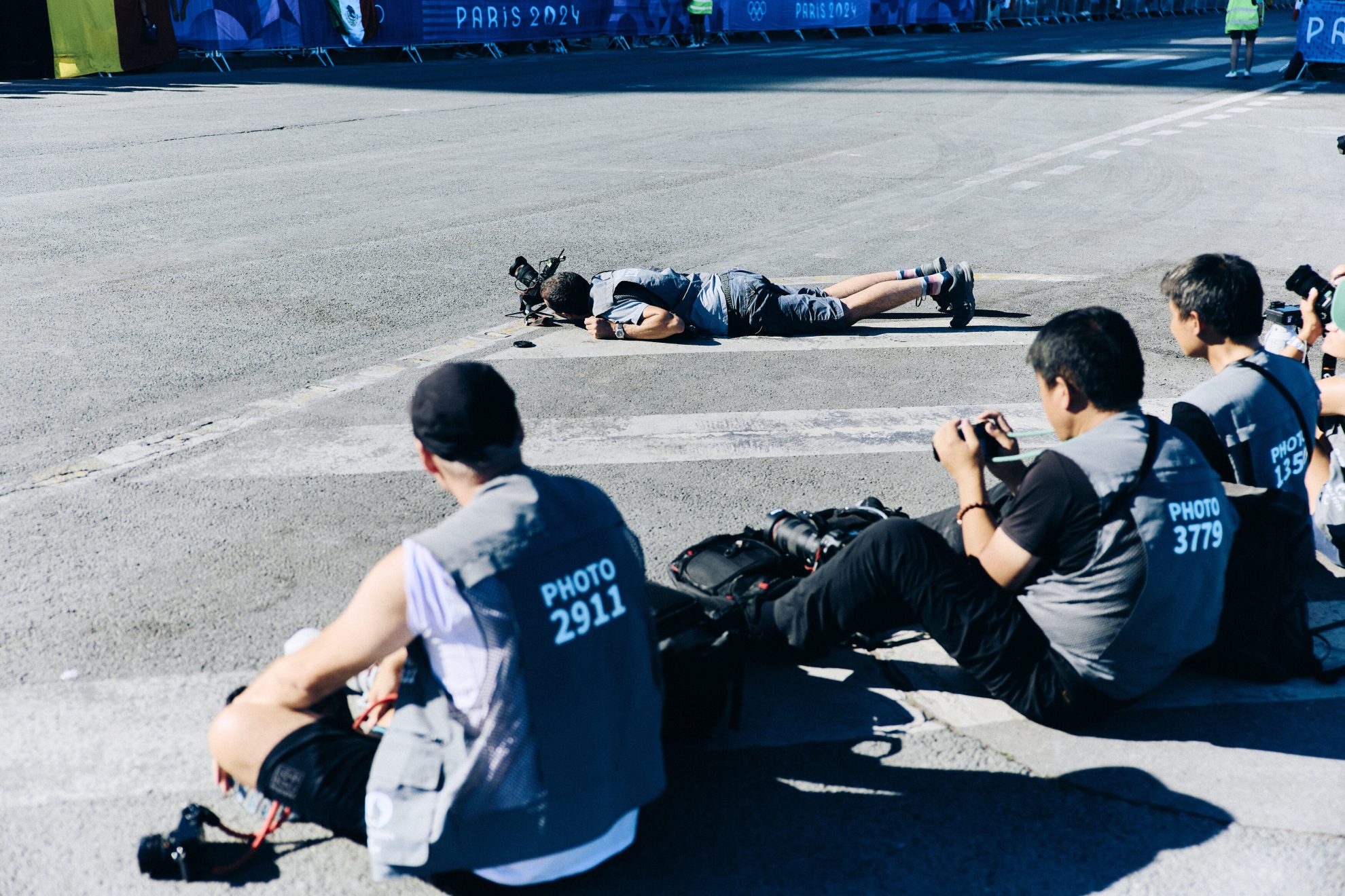 photographers on ground