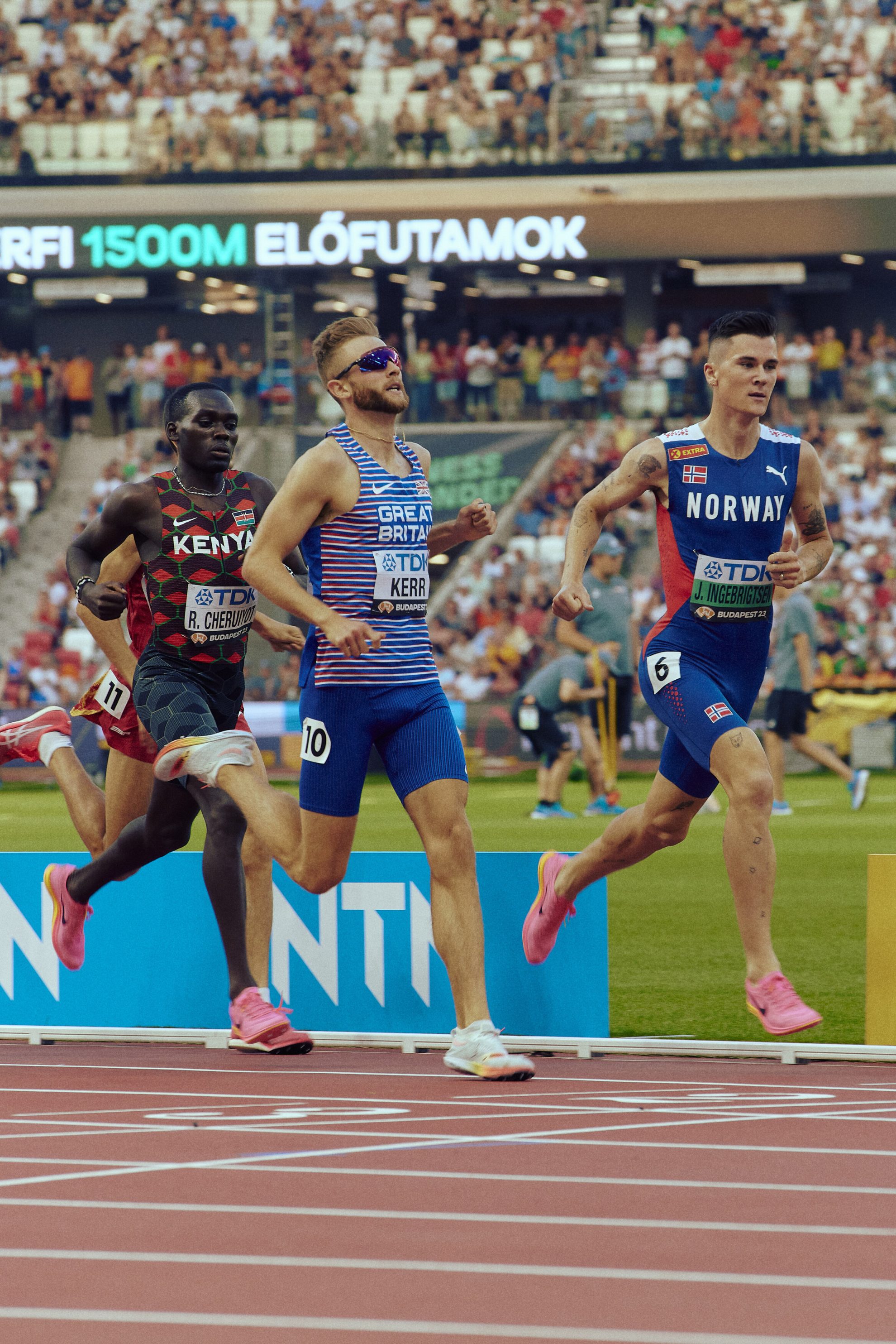 Josh Kerr and Jakob Ingebrigtsen