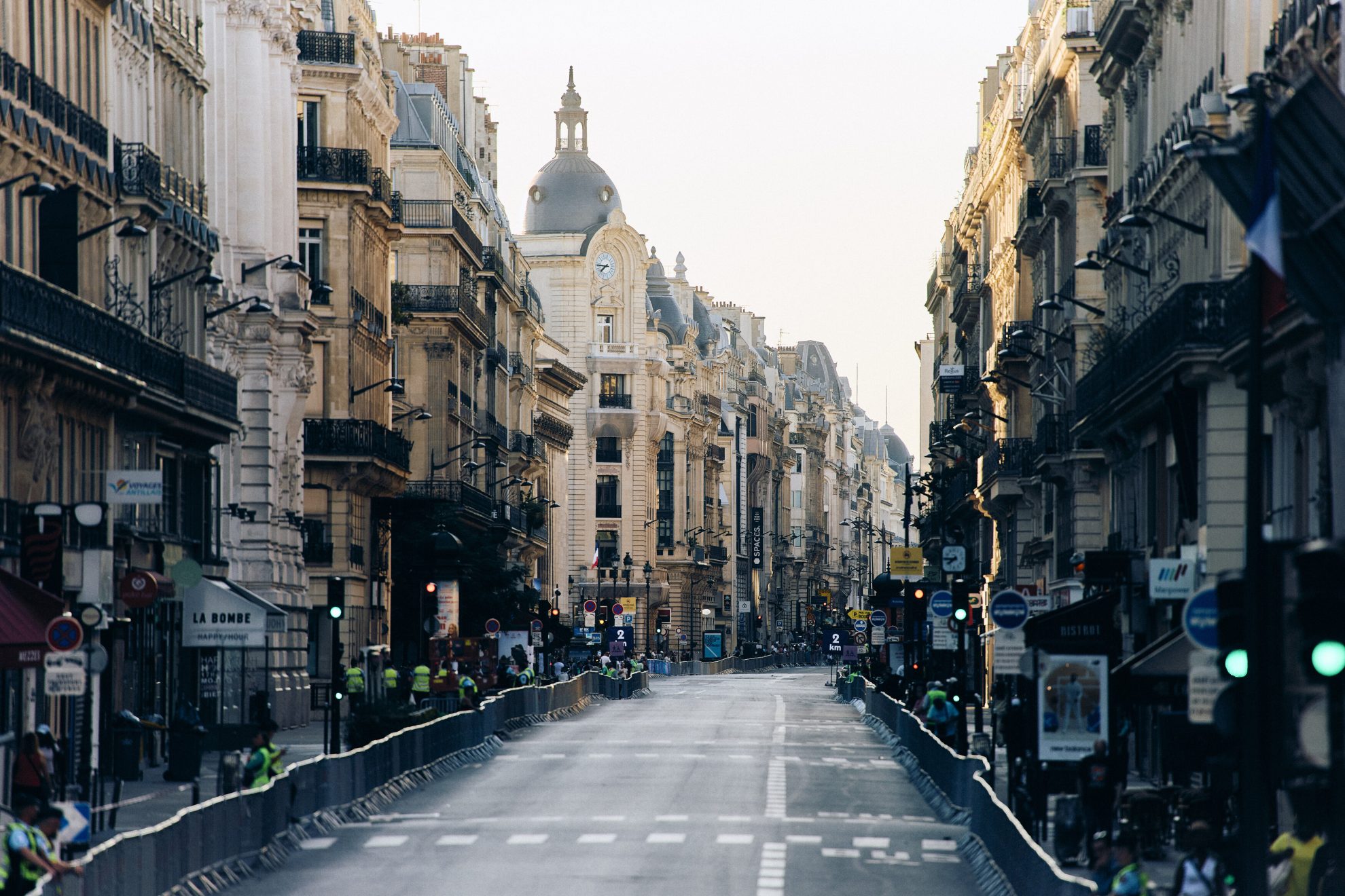 Street early morning